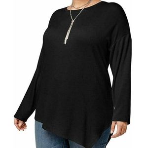 Celebrity Pink asymmetrical hem top